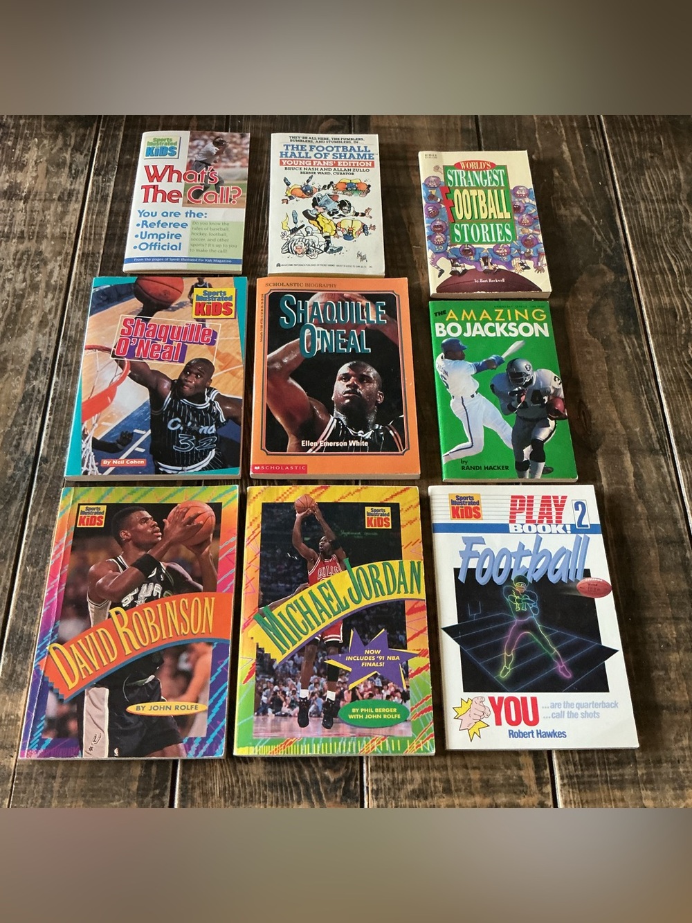 Sports Illustrated For Kids Paperback Book Scholastic Lot  Michael Jordan O’Neal